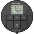 Furrion 2021130946 Black Single-Zone Basic Backlit LED Wall Thermostat