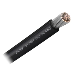 Pacer Marine WUL1/0BK-25 1/0 AWG Black - 25 foot