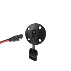 Newpowa SAE01 SAE Socket Sidewall Port Cable 12AWG