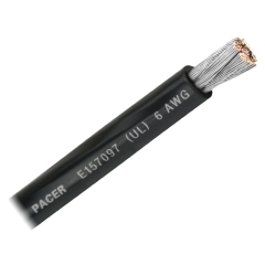 Pacer WUL6 6 AWG Marine Battery Cable