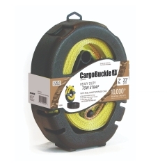 Boat Buckle F100014 CargoBuckle Reel-Smart Heavy-Duty Tow Strap with Storage Case - 2 in. x 20 ft.