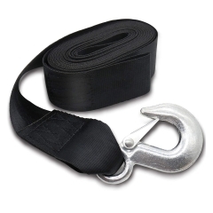 Boat Buckle 14210 Boat Winch Strap with Latching Hook & Loop End - 2 in. x 15 ft.