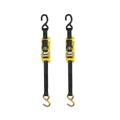 Boat Buckle F18740 Pro Series Ratcheting Transom Tie Down Straps - 1 in. x 3 ft.