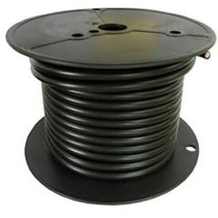1 AWG Black Cable 100 Foot Roll
