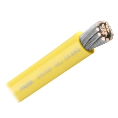 2/0 AWG Yellow - 100 foot | Pacer Marine WUL2/0YL-100