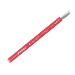 Pacer Marine WUL10RD-1000 10 AWG Red - 1000 foot