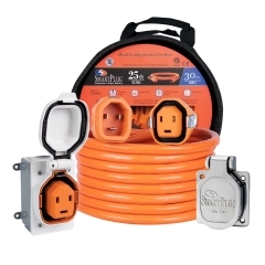 SmartPlug BLFT30ASSYNTO 30 Amp 25-Foot Cordset & Stainless Steel Shore Power End