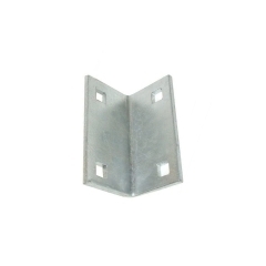 Galvanized Dock  Hardware Angle Bracket - 2.5 inch x 5 inch | Tie Down Engineering 26527